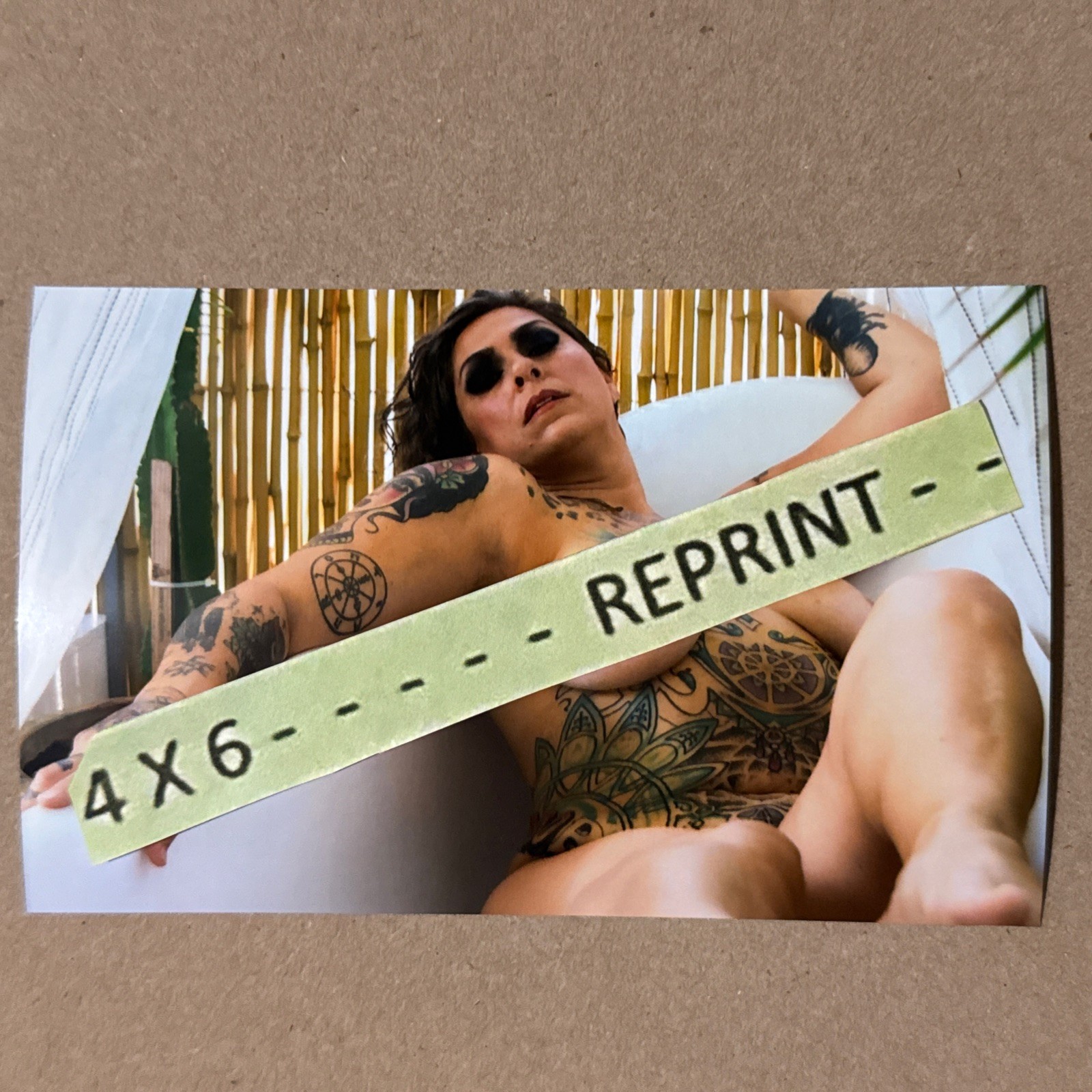 Danielle Colby  from American Pickers  In The Tub…4 X 6￼Photo..# 3