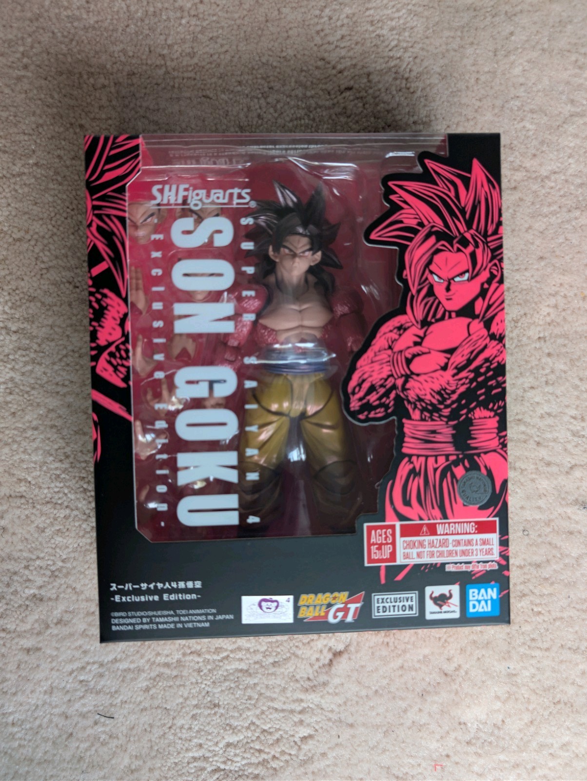 S.H. Figuarts 2026 NYCC Super Saiyan 4 Son Goku EXCLUSIVE EDITION DB GT *NEW* S.H. Figuarts 2026 NYCC Super Saiyan 4 Son Goku EXCLUSIVE EDITION DB GT *NEW*
