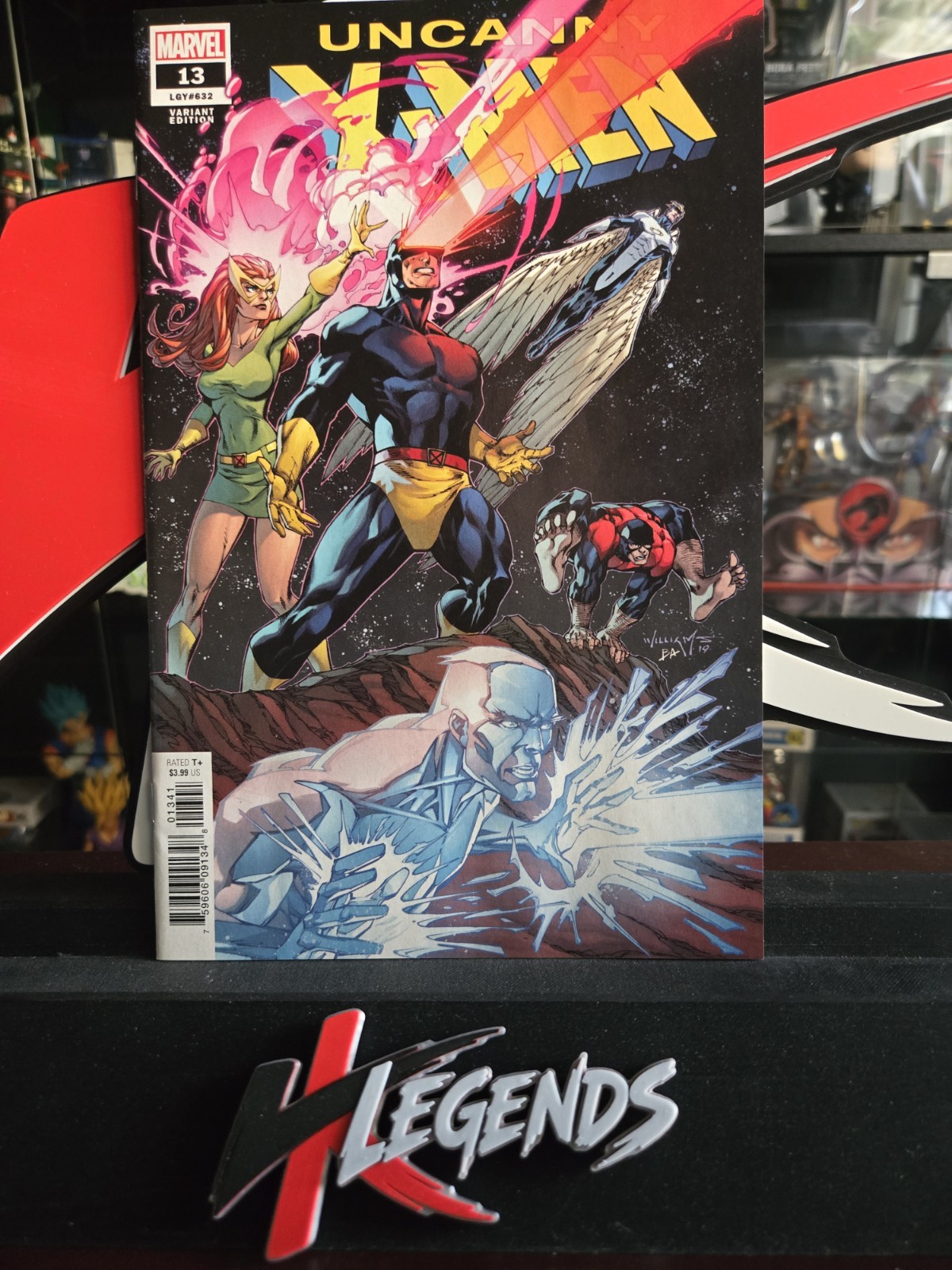 Uncanny X-Men #13 Scott Williams 1:50 Variant (Marvel 2019) (B03)