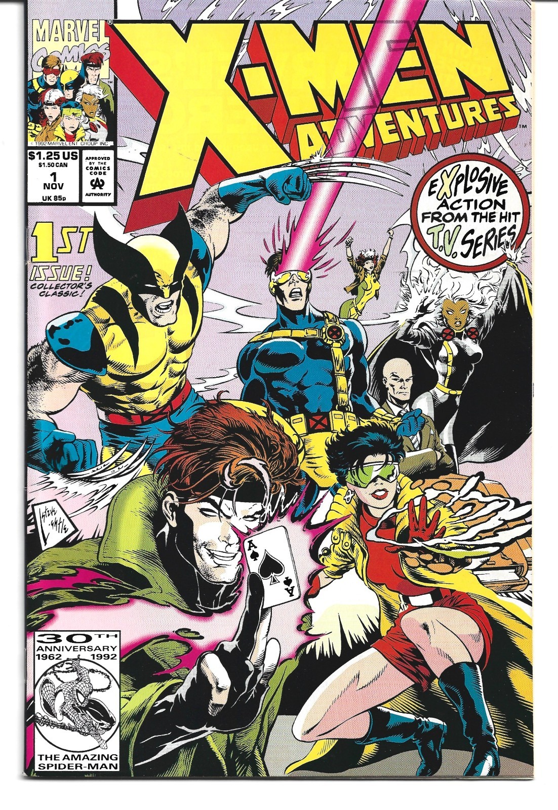 X-Men Adventures #1 & #2 (Marvel 1992) NM & NM+ COMPLETE 1st Story Arc 🔥📺