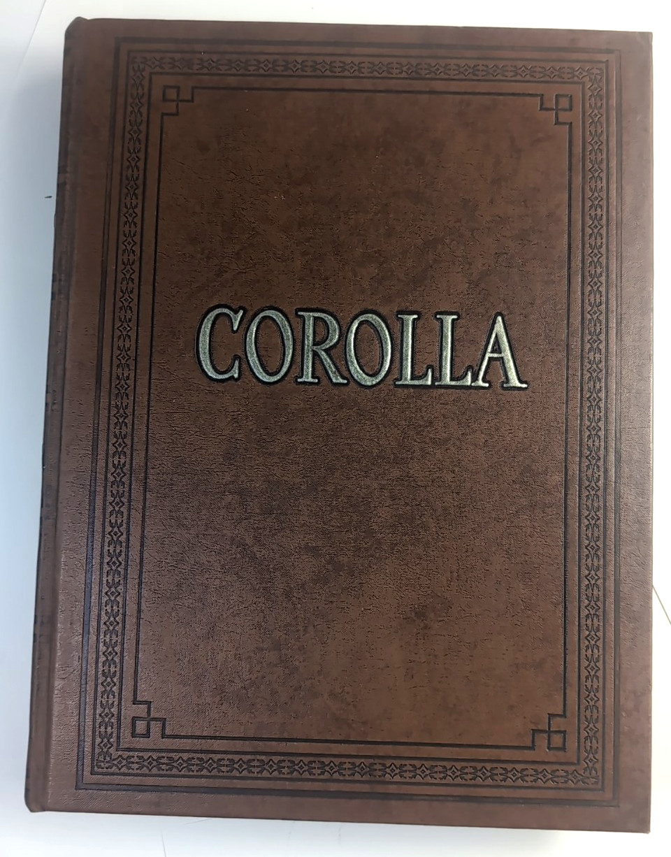 1969 Corolla University of Alabama Yearbook Vintage Crimson Tide