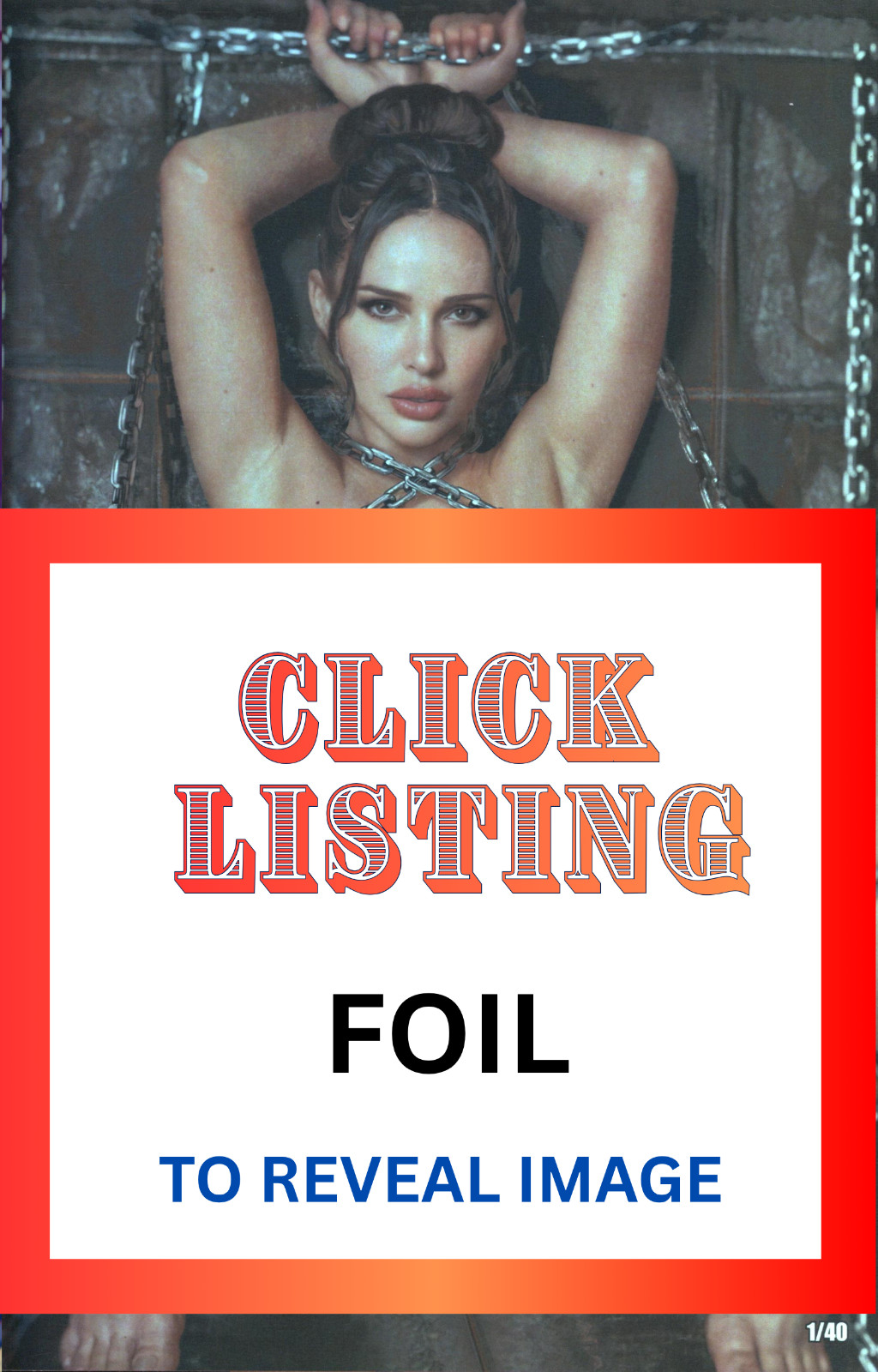 FOIL '26 Shikarii Power Hour Slave Padme Cosplay VIRGIN FULL Chase LE #01 / 40