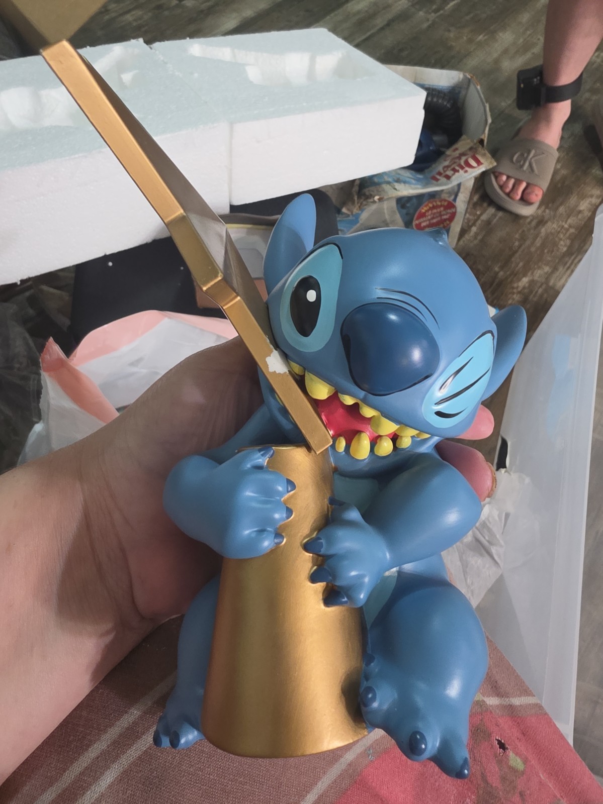Disney Lilo & Stitch Christmas Tree Topper Bite Eating Star Department 56 Enesco Disney Lilo & Stitch Christmas Tree Topper Bite Eating Star Department 56 Enesco