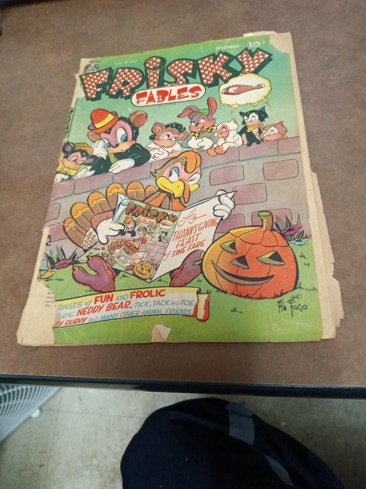 Frisky Fables V3 #9 Golden Age Humor Premium Group Comics June 1947 al fago Frisky Fables V3 #9 Golden Age Humor Premium Group Comics June 1947 al fago