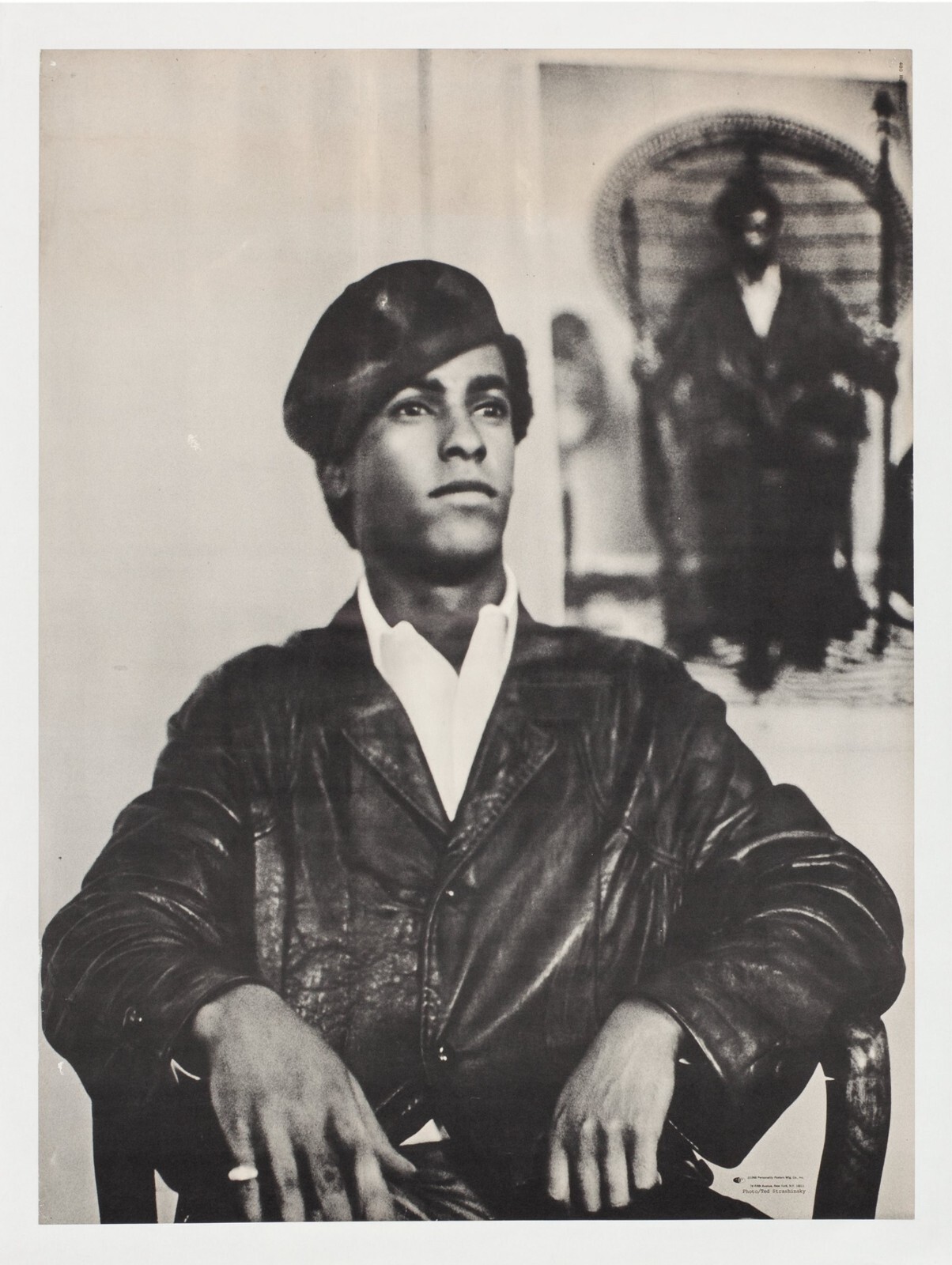 1966 Huey Newton - Black Panthers Activist NEW Sign 24x30\