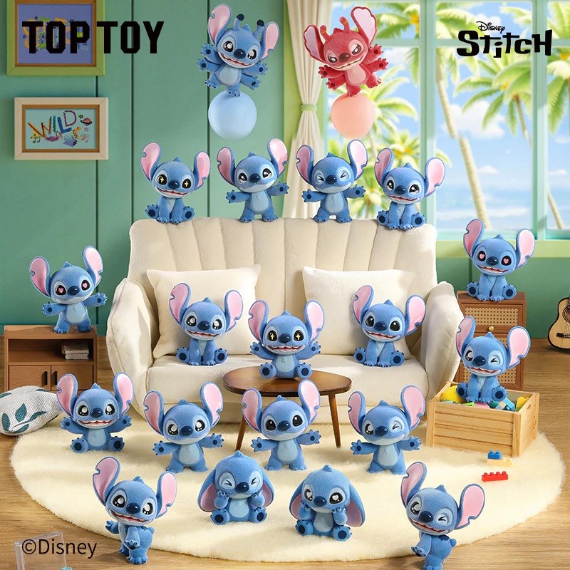 TOP TOY Disney Stitch Mini Fluffy Series Figures Blind Surprise Bag (3 figures) TOP TOY Disney Stitch Mini Fluffy Series Figures Blind Surprise Bag (3 figures)