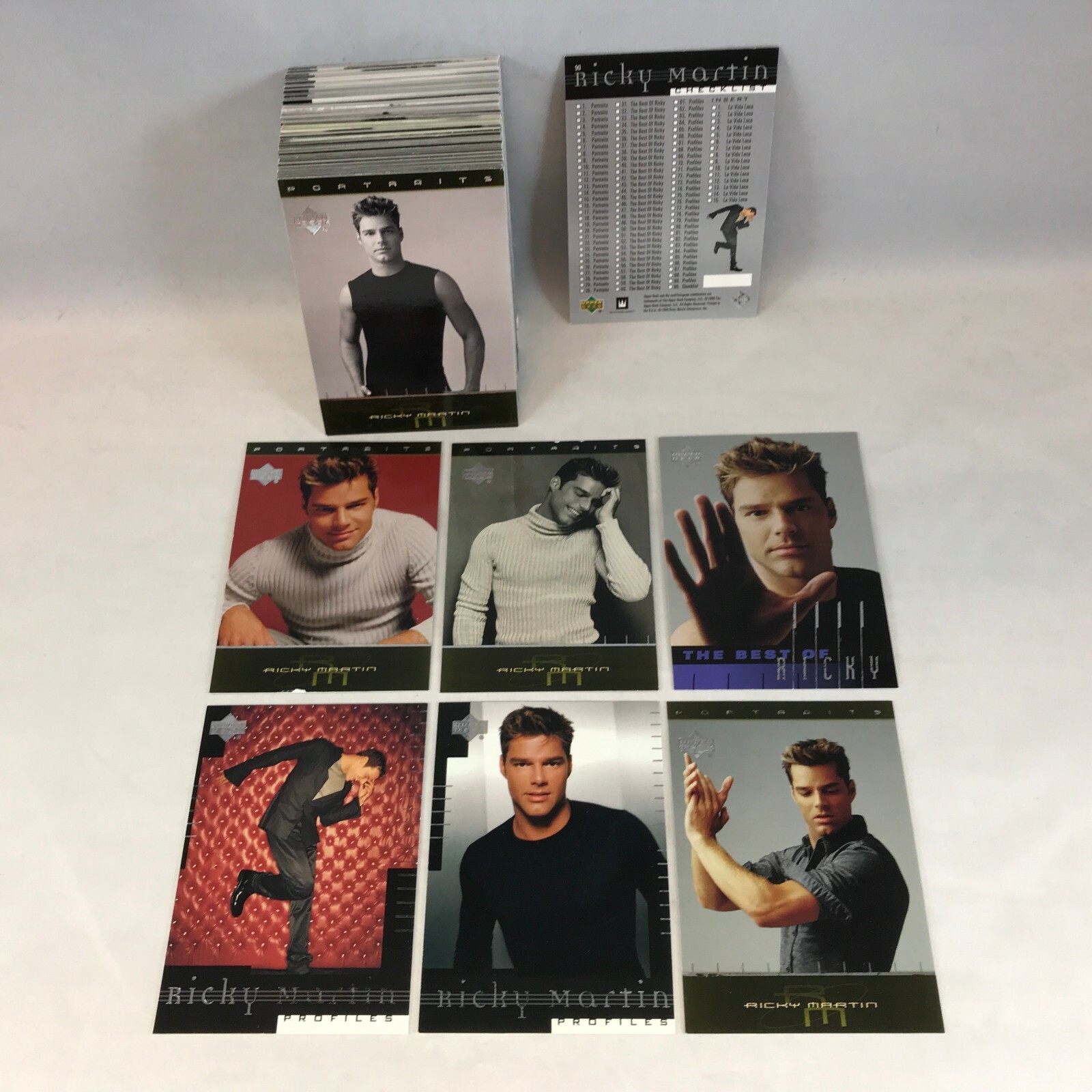 RICKY MARTIN TRADING CARDS (1999) Complete Card Set LATIN SENSATION MENUDO FAME RICKY MARTIN TRADING CARDS (1999) Complete Card Set LATIN SENSATION MENUDO FAME
