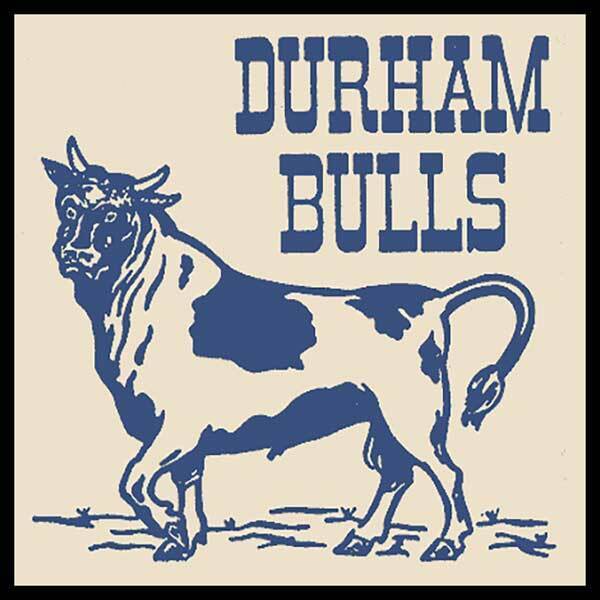 Durham Bulls Baseball Team Fridge Magnet