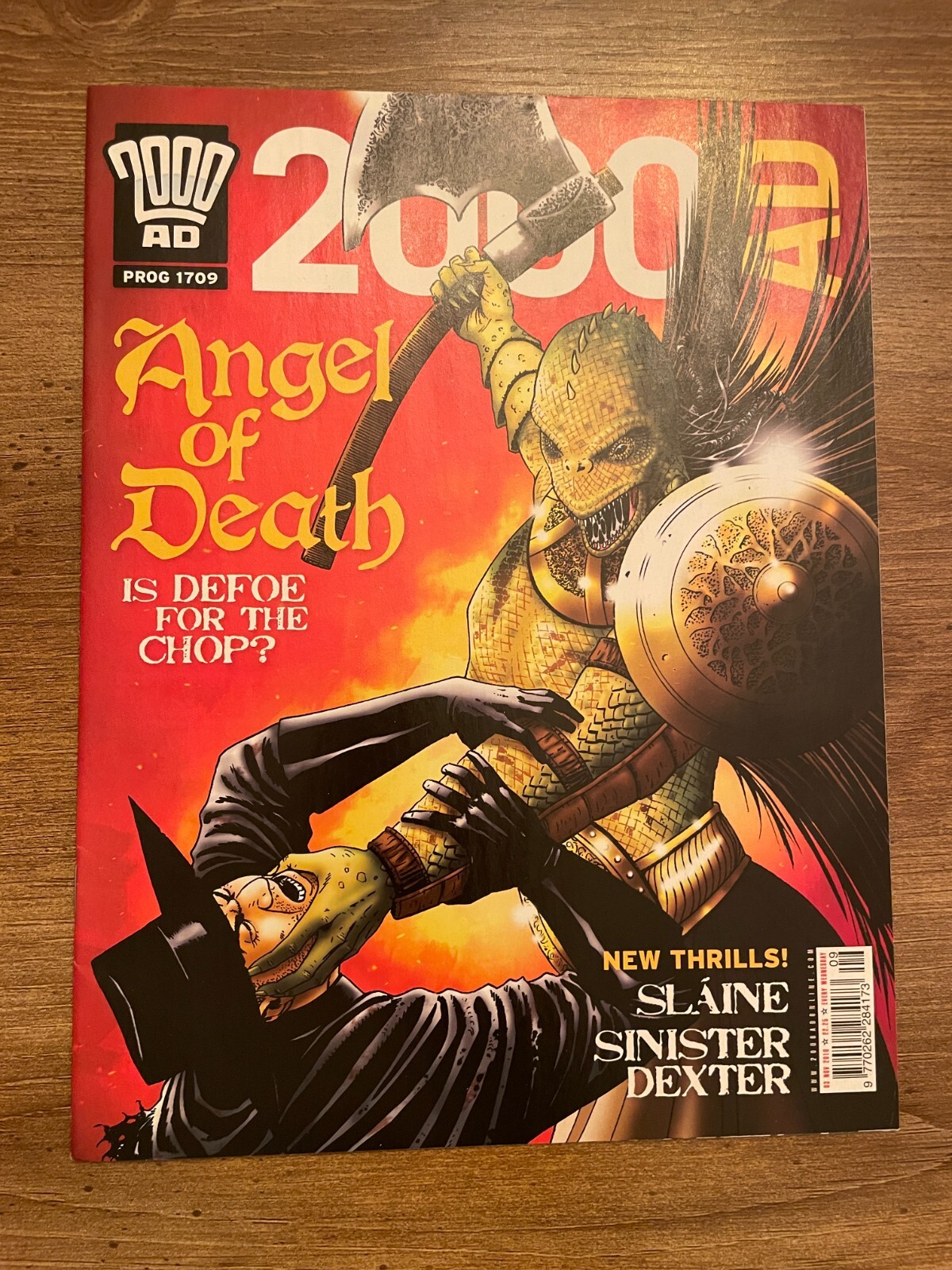 2000 AD Prog # 1709 VF-NM UK Comic Book Magazine Judge Dredd Zombo Dante 4 J266