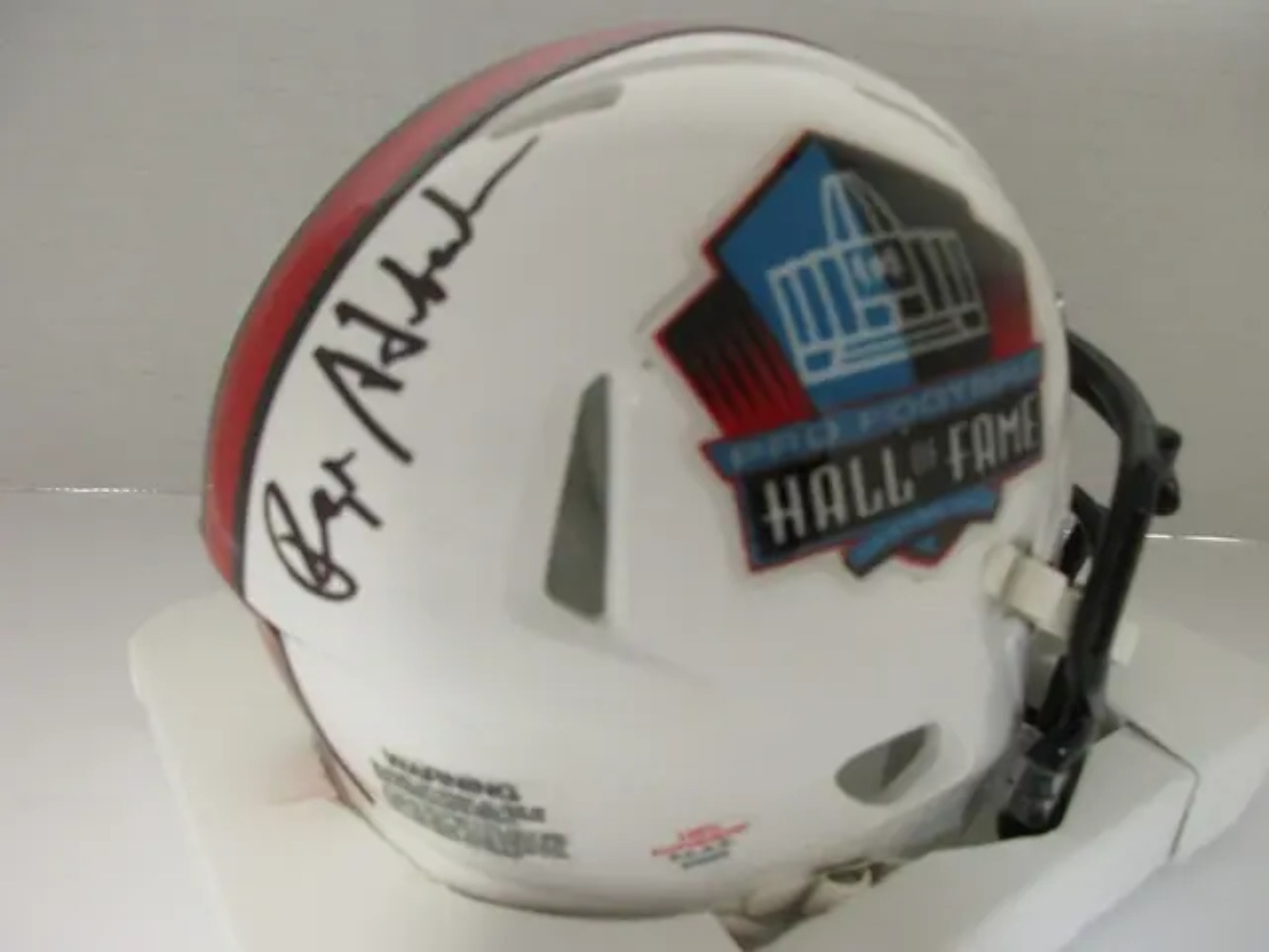 Roger Staubach of the Dallas Cowboys signed autographed HOF mini football helmet