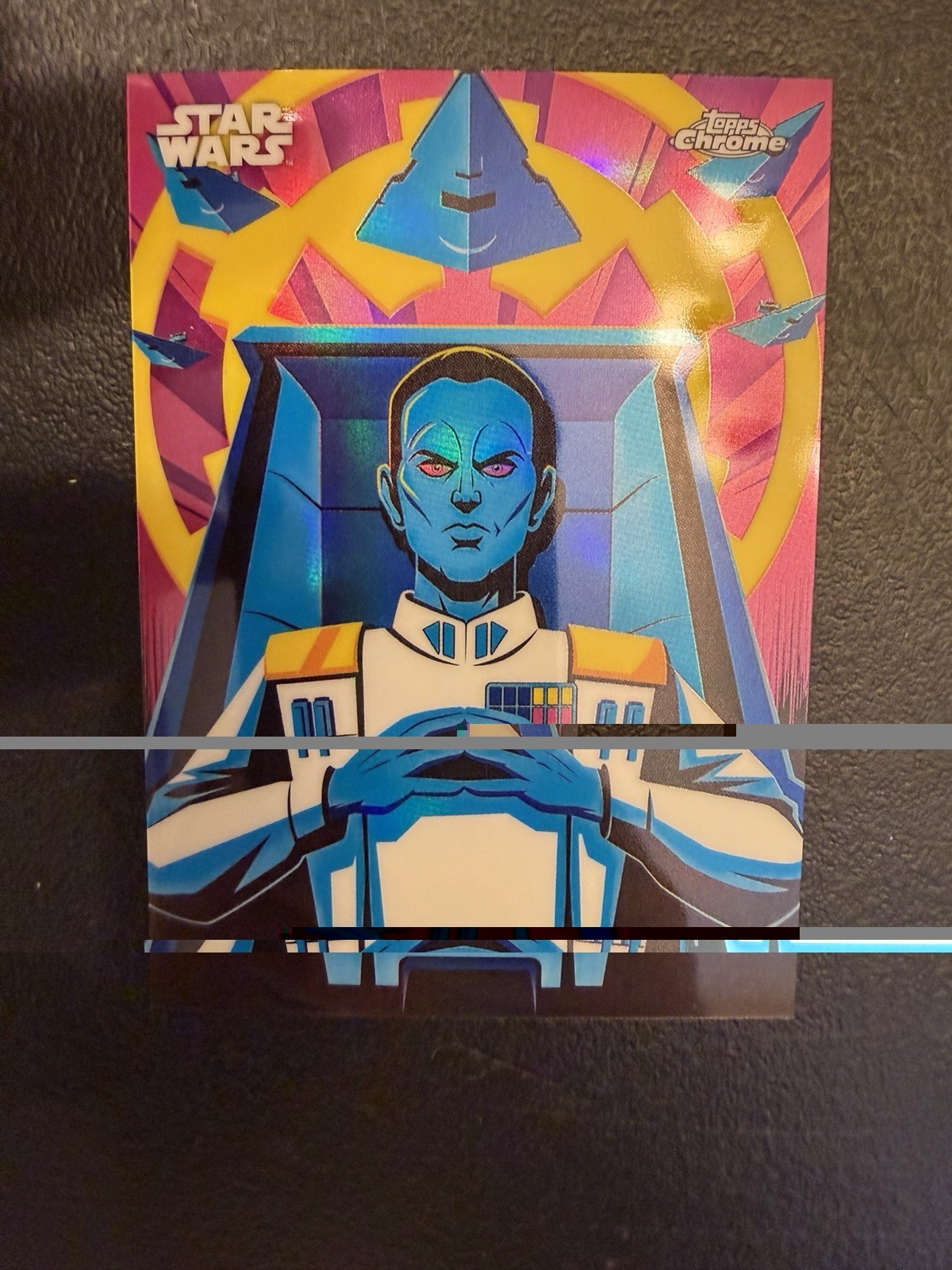 2026 Topps Chrome Star Wars Grand Admiral Thrawn CASE HIT Kyber Light #KL-22 2026 Topps Chrome Star Wars Grand Admiral Thrawn CASE HIT Kyber Light #KL-22