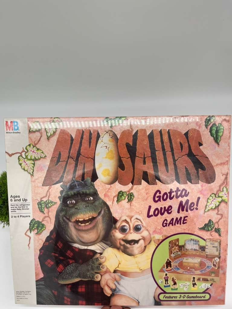 Vintage 1991 Disney Dinosaurs Gotta Love Me 3-D Board Game OB Factory Sealed Vintage 1991 Disney Dinosaurs Gotta Love Me 3-D Board Game OB Factory Sealed