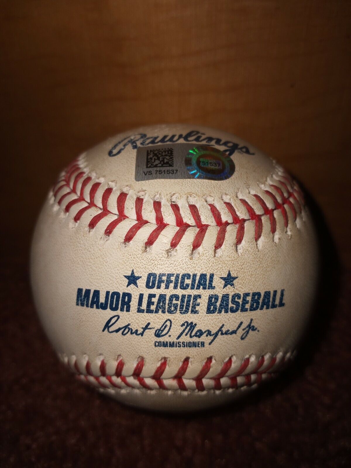 NOLAN ARENADO (*Father\'s Day \'21) Game Used Baseball. MLB Authenticated 6/20/21