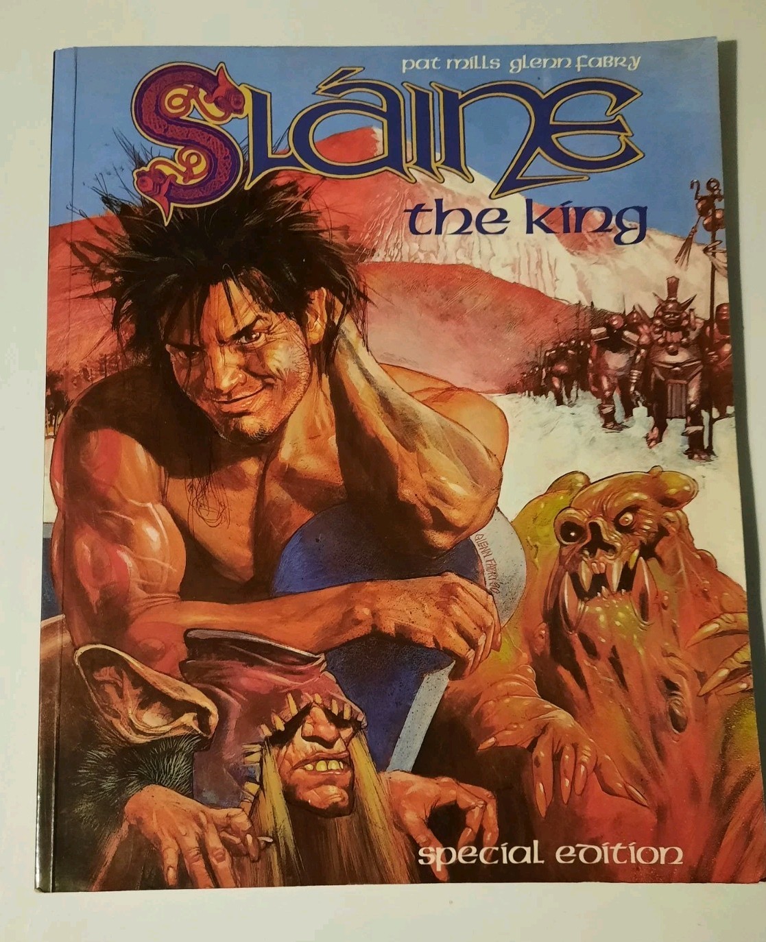 Slaine The King Special Edition Graphic Novel 1990