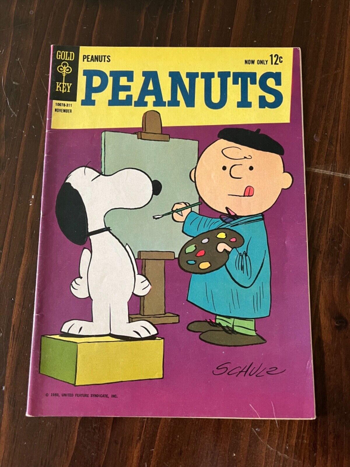 Peanuts #3 VF 8.0 Gold Key 1963