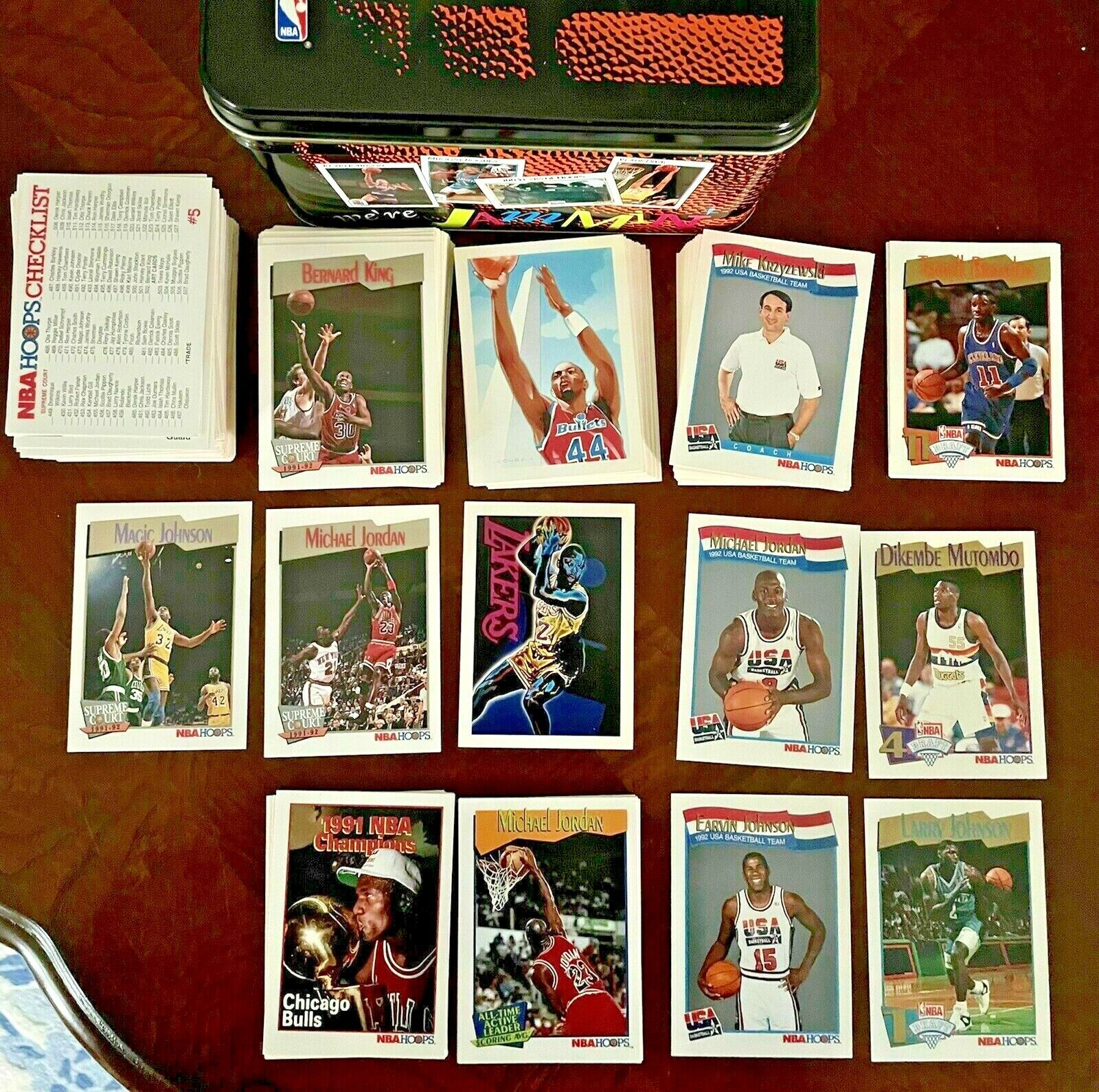 1991-92 NBA Hoops Basketball Low-Series(#1-330) U Pick 25 Cent Shipping