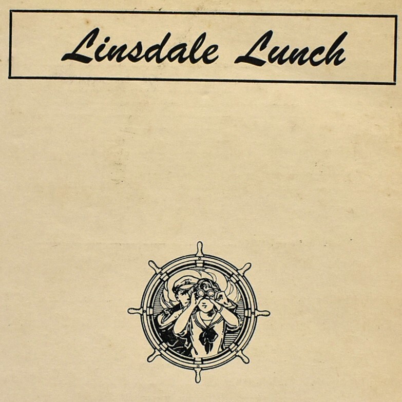 Vintage 1930s Linsdale Lunch Cafe Restaurant Menu Detroit Michigan Vintage 1930s Linsdale Lunch Cafe Restaurant Menu Detroit Michigan