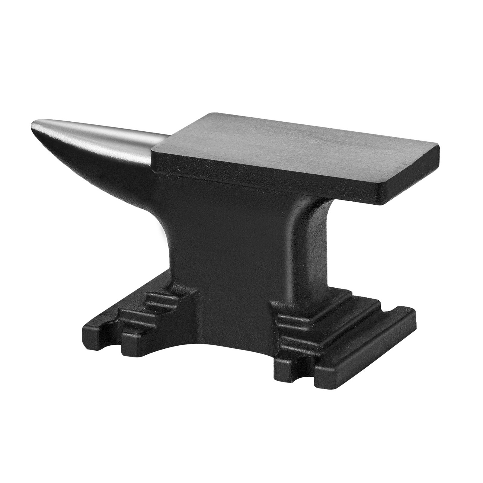 Uimoso Single Horn Anvil Cast Steel Anvil 8.8lb Blacksmith for Forging Metalwork