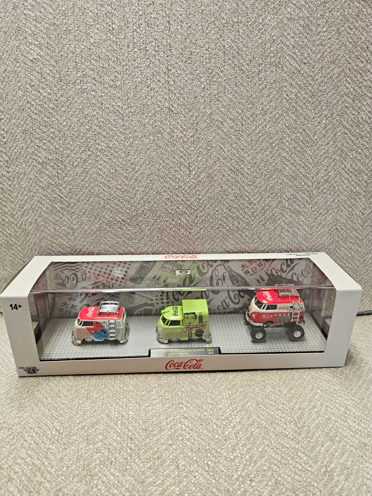 M2 Coca Cola Volkswagen Delivery Van Pickup 3 Piece Set Release TW-46 M2 Coca Cola Volkswagen Delivery Van Pickup 3 Piece Set Release TW-46