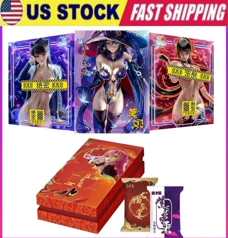 Goddess Feast 5 Premium Spicy HOLO Booster Box Anime Waifu Trading Card US STOCK