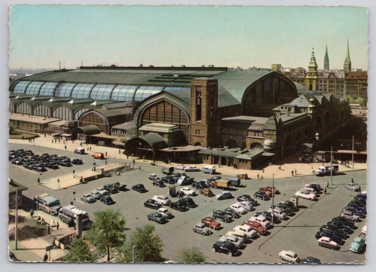 Hamburg Hauptbahnhof Central Station Postcard Germany Hamburg Hauptbahnhof Central Station Postcard Germany
