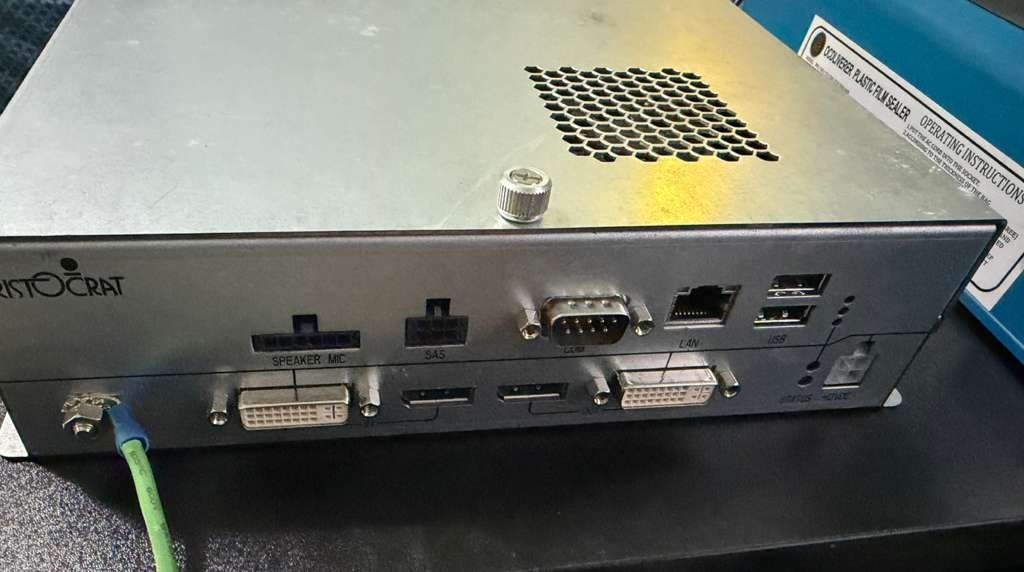 Aristocrat 101396 ASSY MEDIA WIN SYSTEM PT-306 POWERS ON Aristocrat 101396 ASSY MEDIA WIN SYSTEM PT-306 POWERS ON