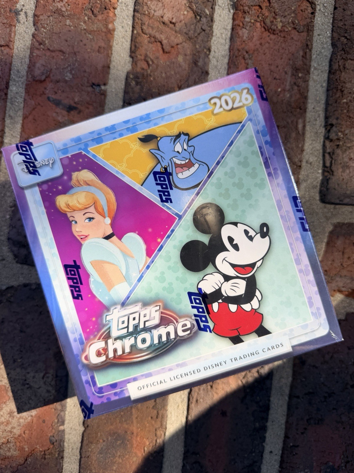 2026 TOPPS CHROME DISNEY MEGA BOX Brand New Factory Sealed 2026 TOPPS CHROME DISNEY MEGA BOX Brand New Factory Sealed