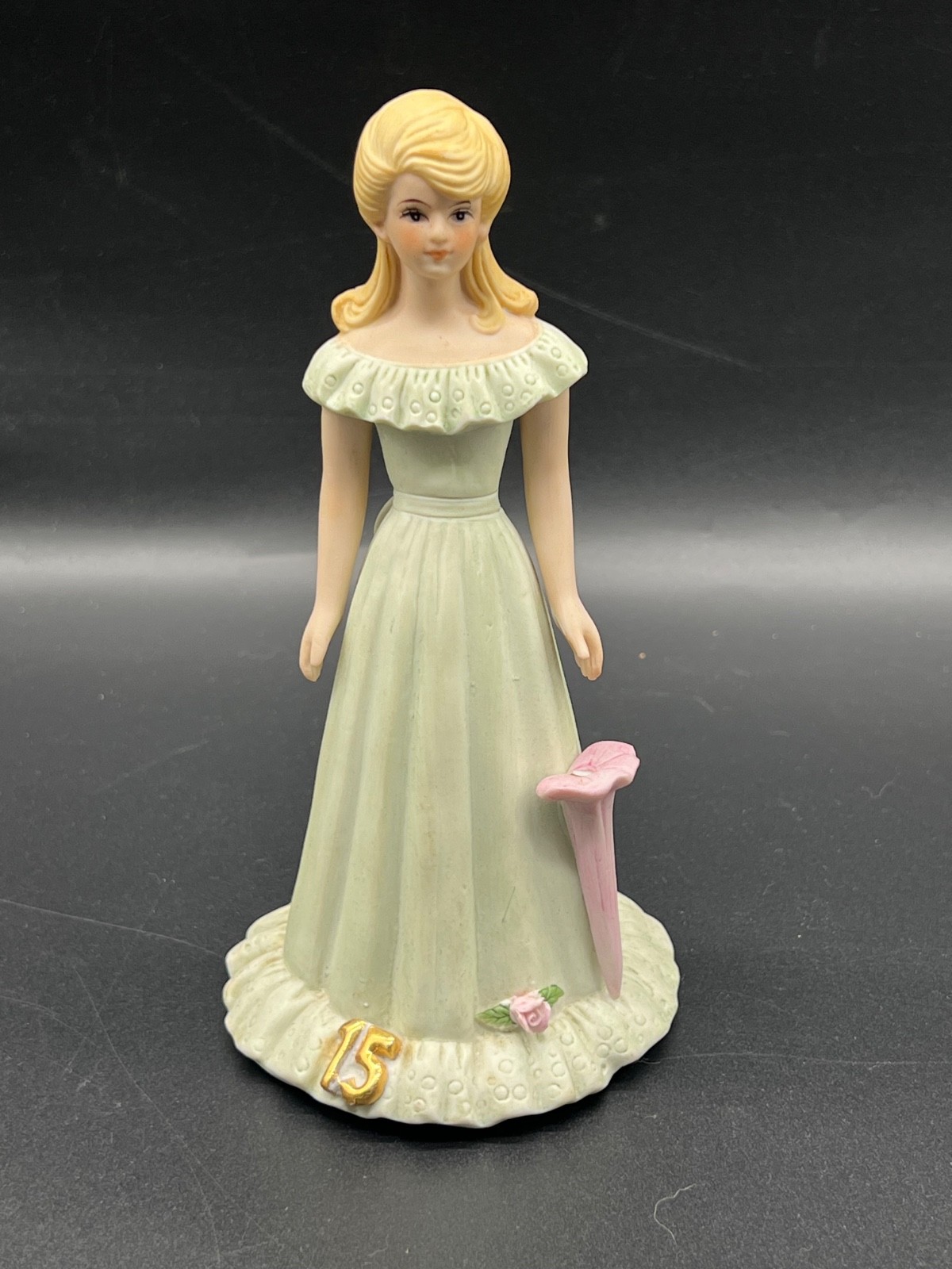 ENESCO Growing Up Birthday Girls Porcelain Figurines