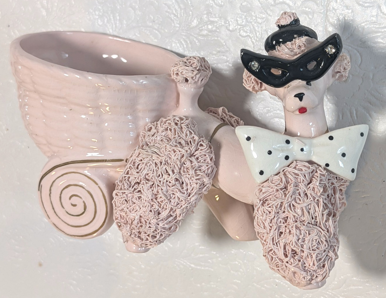 Vintage NAPCO, Japan Pink Poodle Planter Spaghetti Fancy Rhinestone Sunglasses Vintage NAPCO, Japan Pink Poodle Planter Spaghetti Fancy Rhinestone Sunglasses