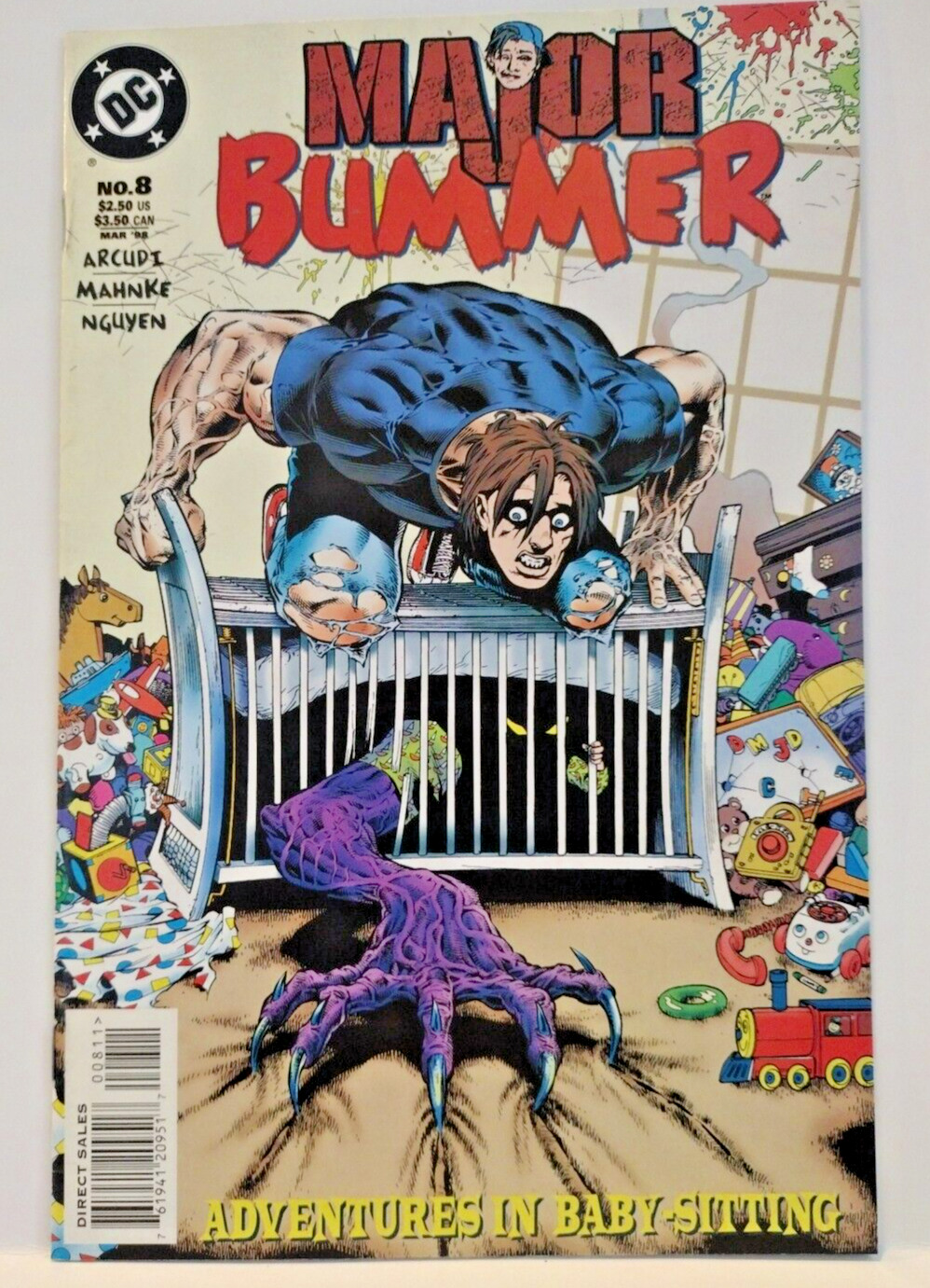 Major Bummer #8 in amazing condition -  March 1998 DC comics