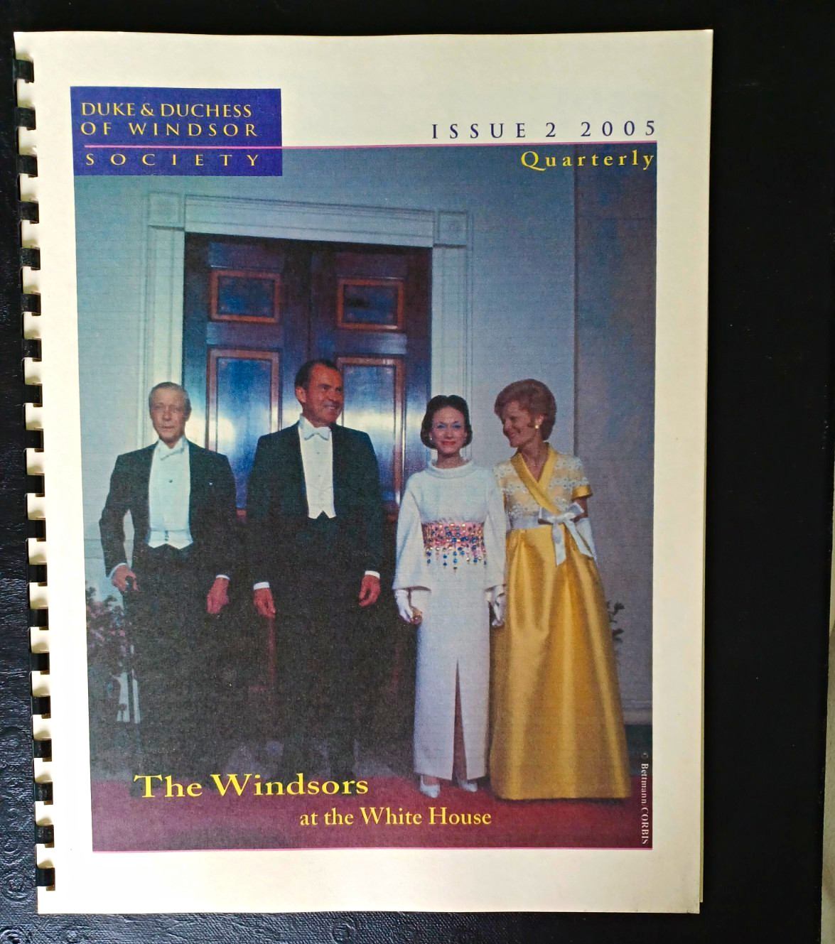 Duke &Duchess Of Windsor Society 2005 Quarterly Journal At Nixon White House