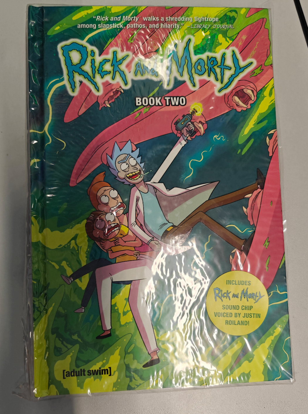 RICK AND MORTY HC BOOK #2 (2017) - DELUXE EDITION ONI PRESS BRAND NEW SEALED