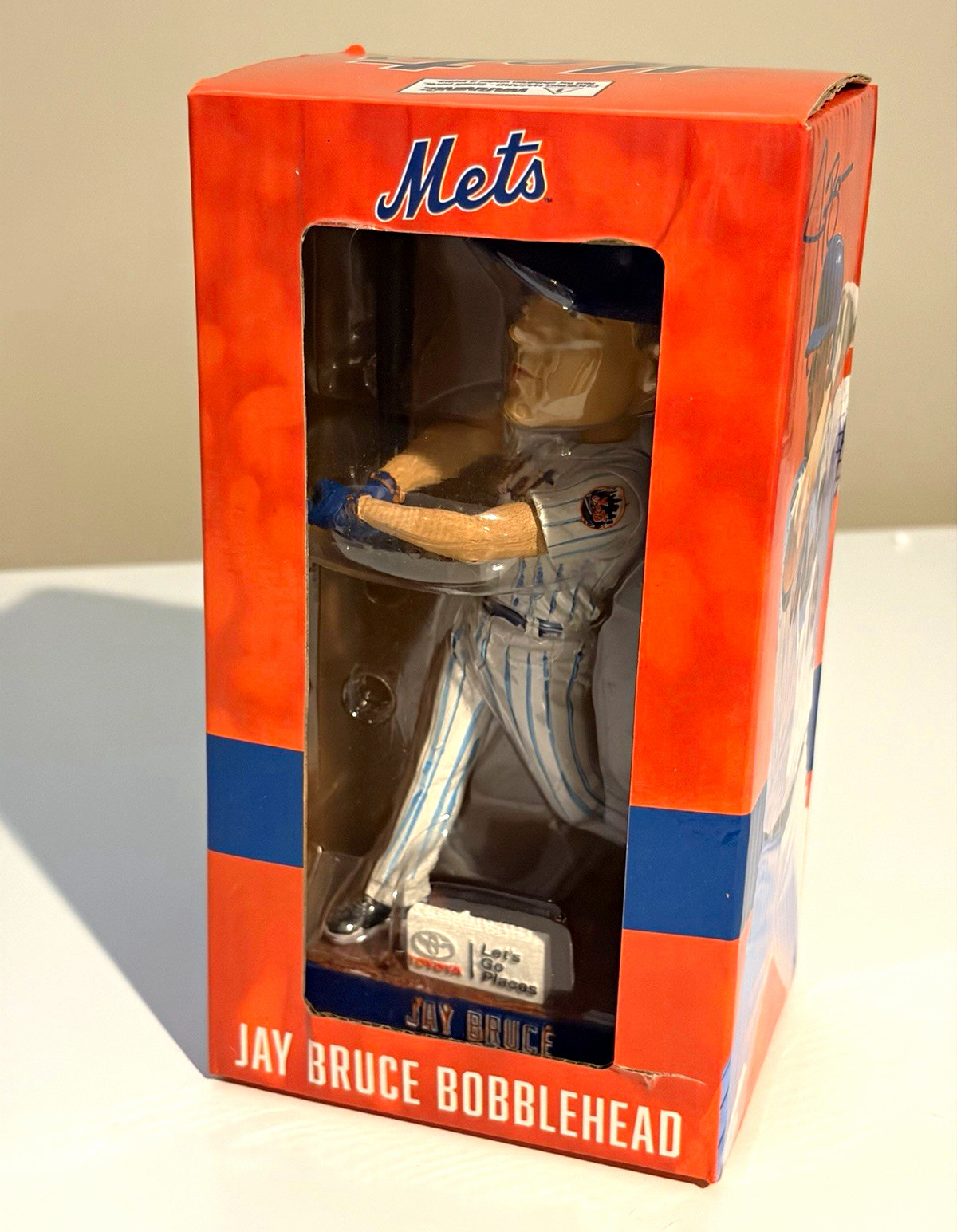 Jay Bruce New York Mets Bobblehead MLB Baseball Figure Jay Bruce New York Mets Bobblehead MLB Baseball Figure