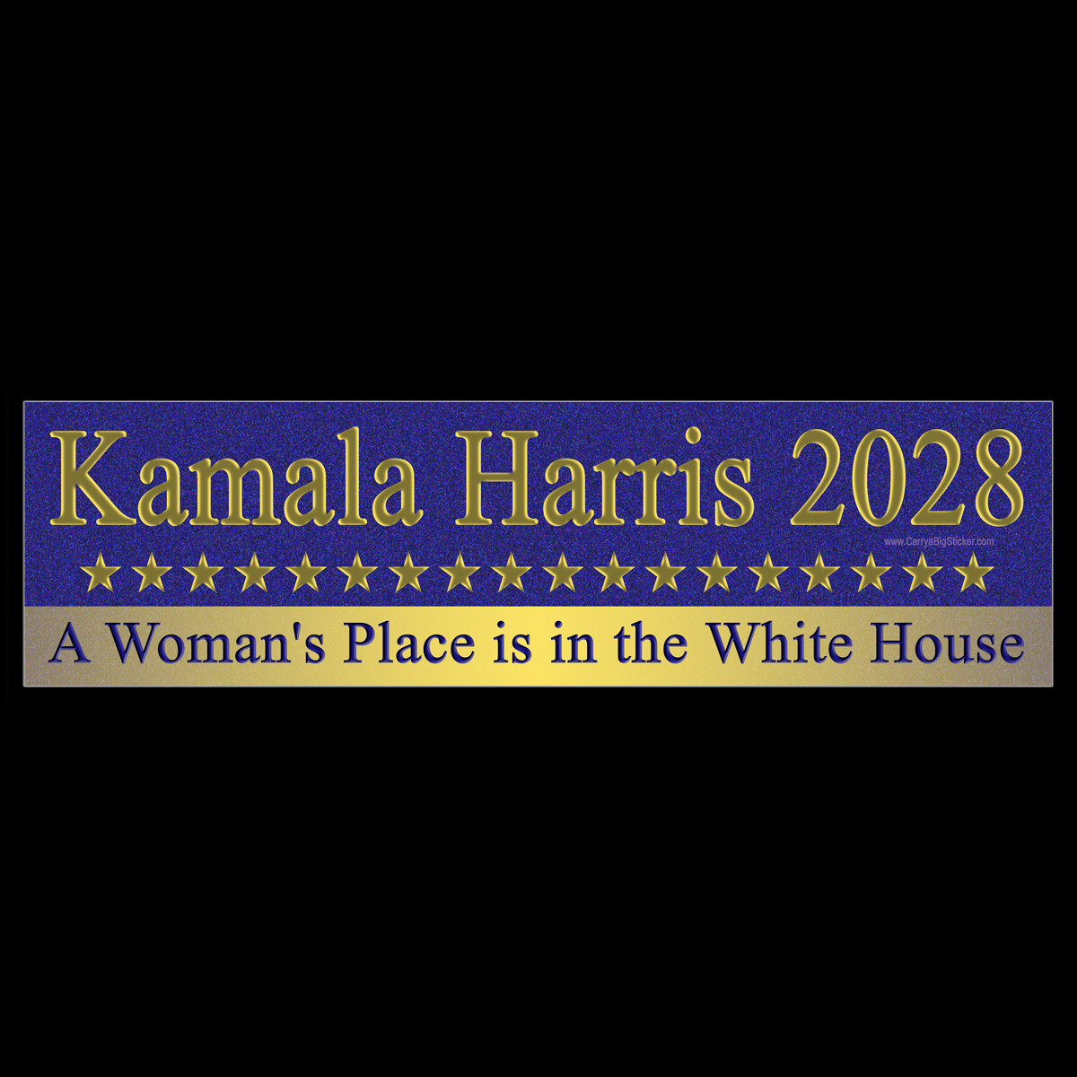 Kamala Harris 2028 A Womans Place is in the White House BUMPER STICKER or MAGNET Kamala Harris 2028 A Womans Place is in the White House BUMPER STICKER or MAGNET