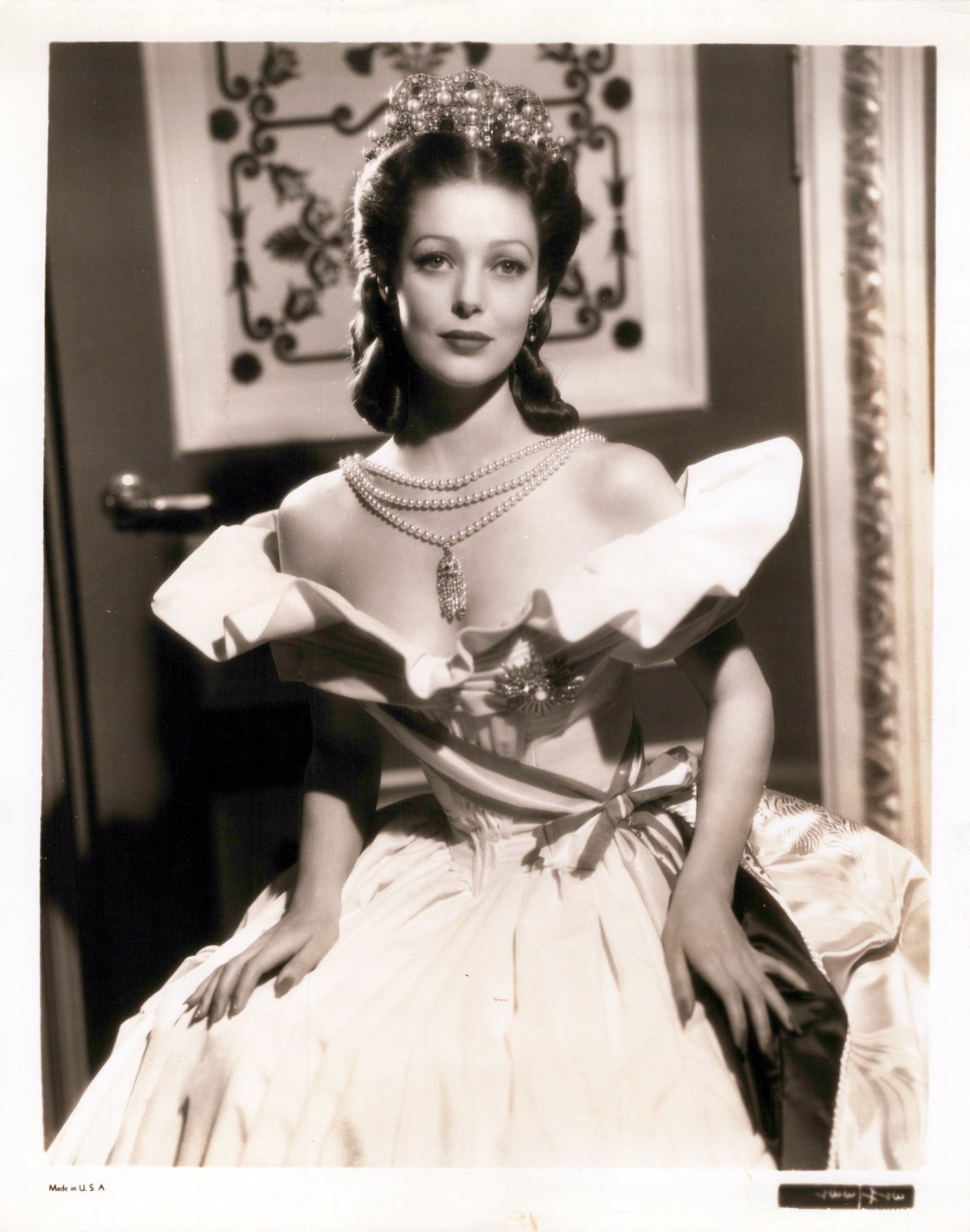 HOLLYWOOD LORETTA YOUNG STYLISH POSE STUNNING PORTRAIT 1930s ORIG PHOTO MA91 HOLLYWOOD LORETTA YOUNG STYLISH POSE STUNNING PORTRAIT 1930s ORIG PHOTO MA91