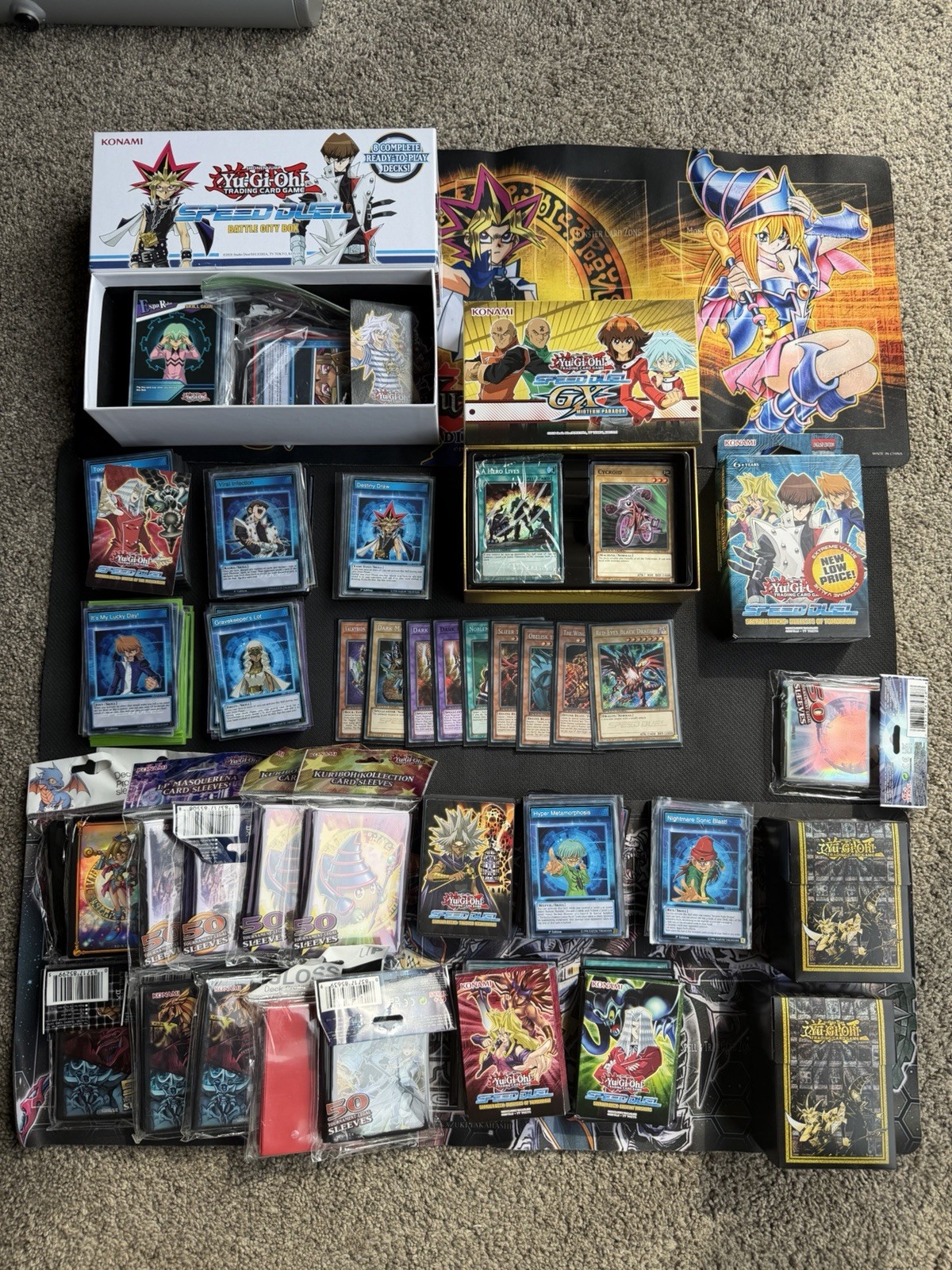 Yu-Gi-Oh Speed Duel Collection Playable Decks Sleeves And Playmats Yu-Gi-Oh Speed Duel Collection Playable Decks Sleeves And Playmats