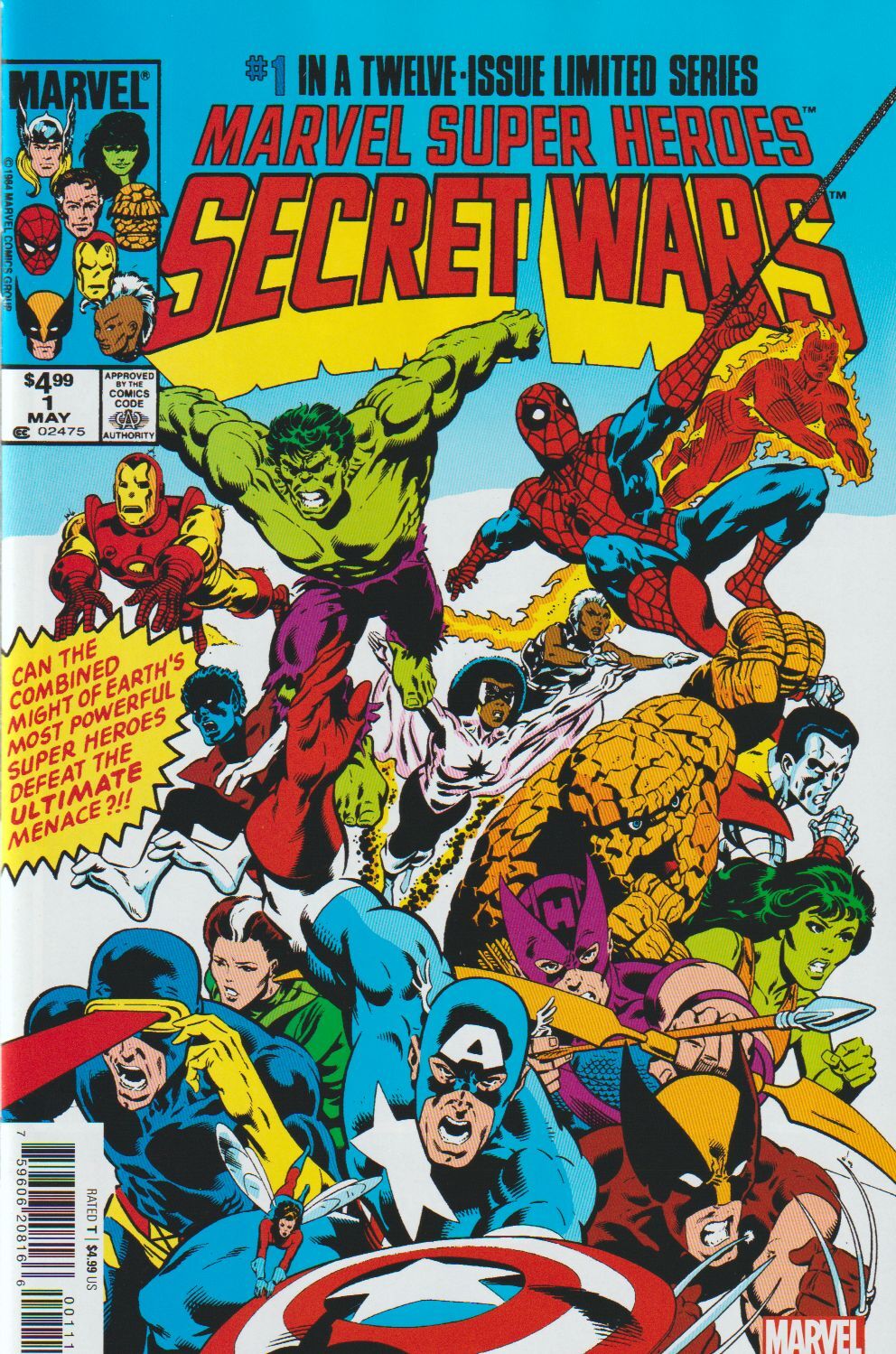 MARVEL FACSIMILE KEY ISSUE sets MARVEL SUPER-HEROES SECRET WARS 1-12 updated MARVEL FACSIMILE KEY ISSUE sets MARVEL SUPER-HEROES SECRET WARS 1-12 updated