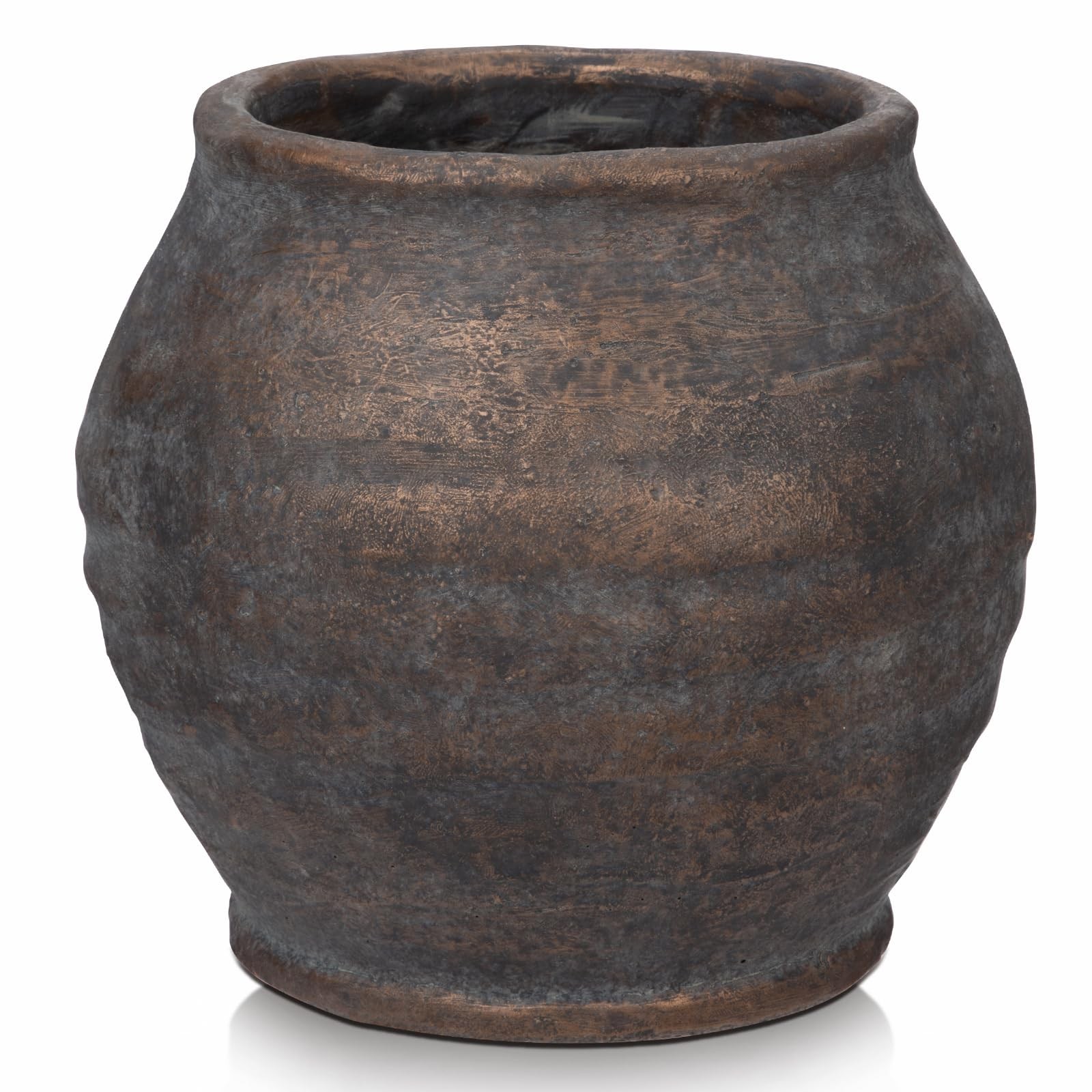 Briful Rustic Vintage Ceramic Pottery Vase, 6.1'' Farmhouse Table Decor Briful Rustic Vintage Ceramic Pottery Vase, 6.1'' Farmhouse Table Decor