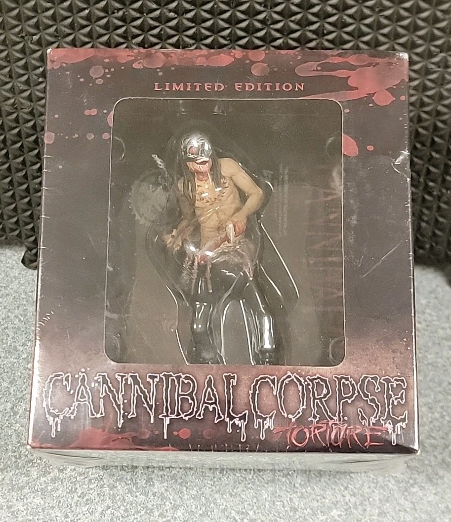 CANNIBAL CORPSE Torture Limited Edition Figure & Digi CD SEALED Zombie Box Set CANNIBAL CORPSE Torture Limited Edition Figure & Digi CD SEALED Zombie Box Set