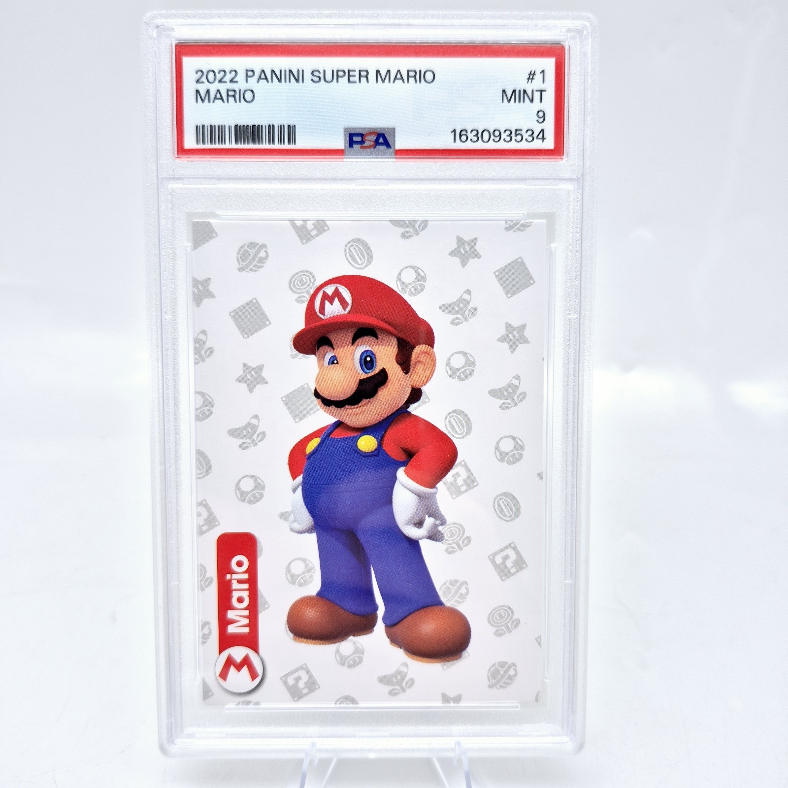 2022 Panini Nintendo Super Mario #1 Character Card 2022 Panini Nintendo Super Mario #1 Character Card