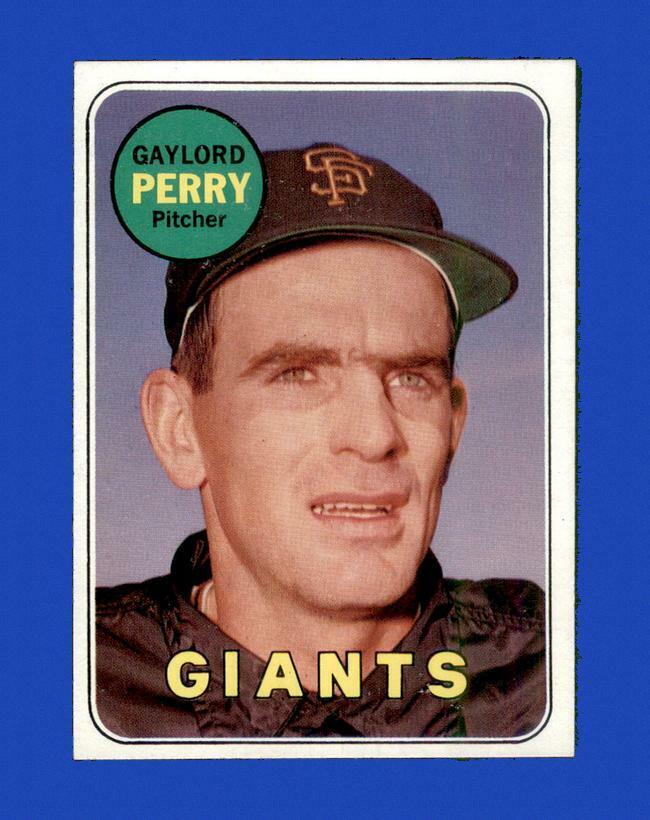 1969 Topps Set Break #485 Gaylord Perry NR-MINT *GMCARDS*