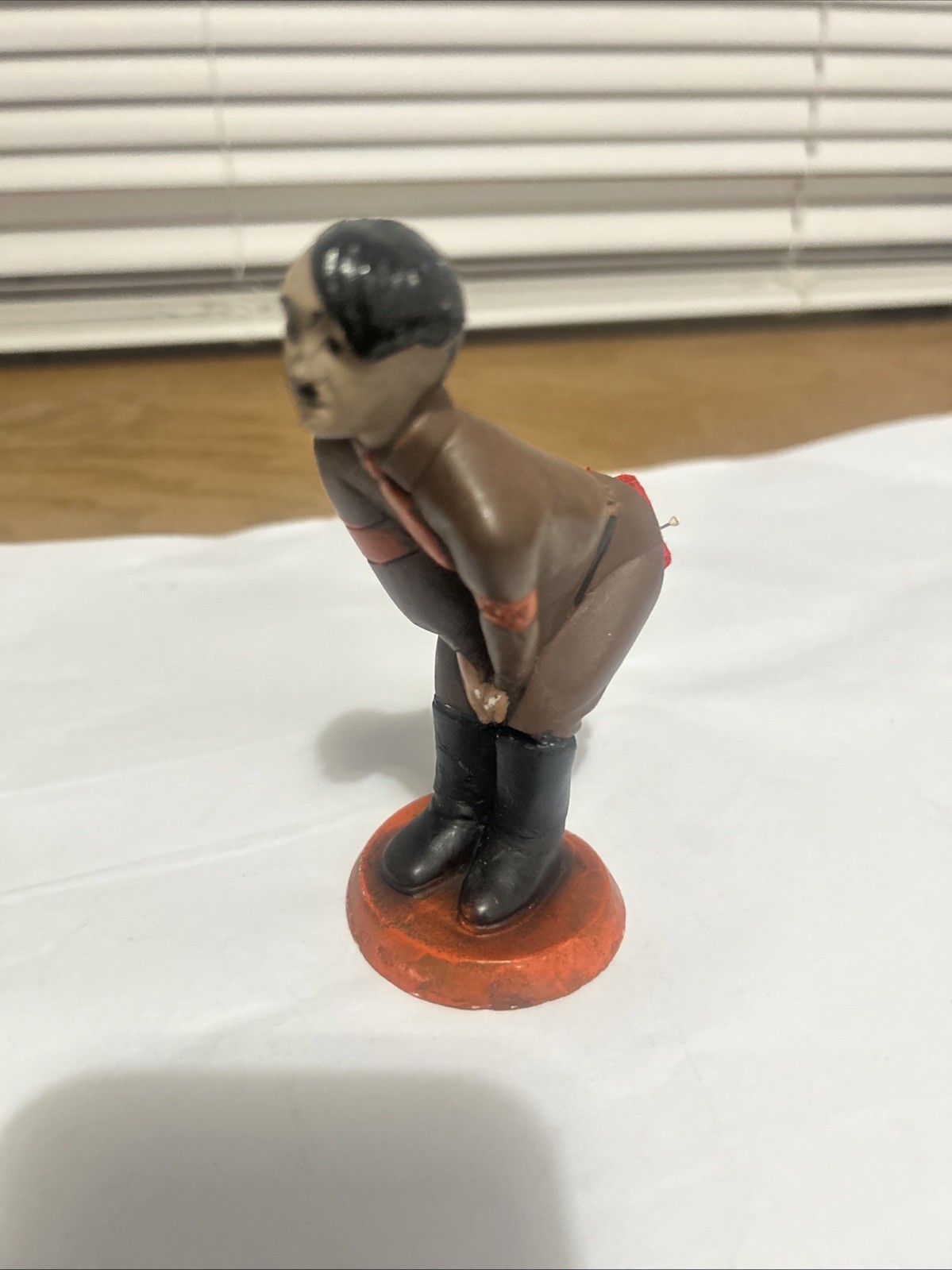 1940’s Adolph Hitler WW2 Era Pin Cushion HOTZI NOTZI - Extremely Rare