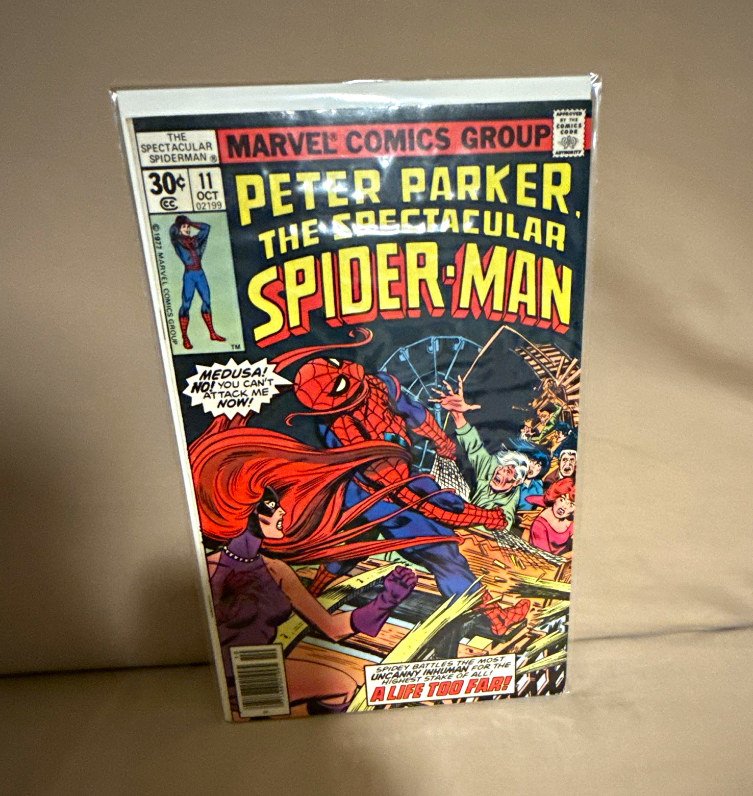 Marvel Peter Parker The Spectacular Spider-Man #11 (1977) Mantlo Pérez Marvel Peter Parker The Spectacular Spider-Man #11 (1977) Mantlo Pérez
