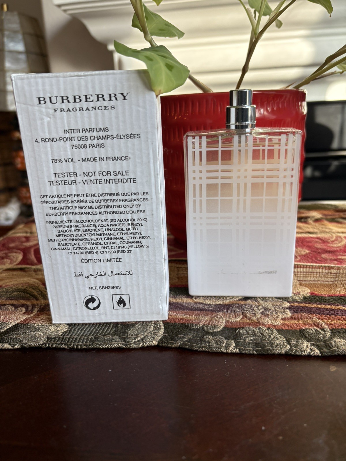 Vintage Burberry Brit SUMMER Edition 3.3 oz EDT Spray New In White Box Vintage Burberry Brit SUMMER Edition 3.3 oz EDT Spray New In White Box