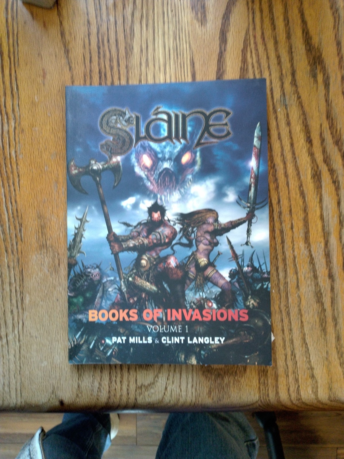 2000 AD Slaine Book Of Invasions Volume 1 By Pat Mills And Clint Langley PB 2000 AD Slaine Book Of Invasions Volume 1 By Pat Mills And Clint Langley PB