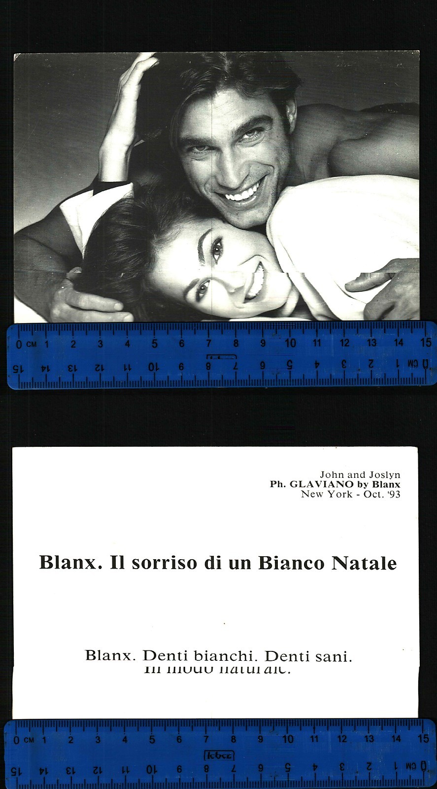 BLANX - WHITE TEETH NATURALLY HEALTHY TEETH -JOHN AND JOSLYN NEW YORK 24592