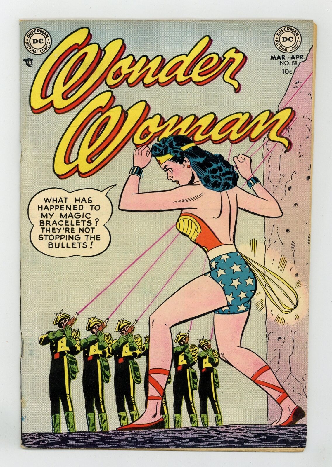 Wonder Woman #58 FN+ 6.5 1953