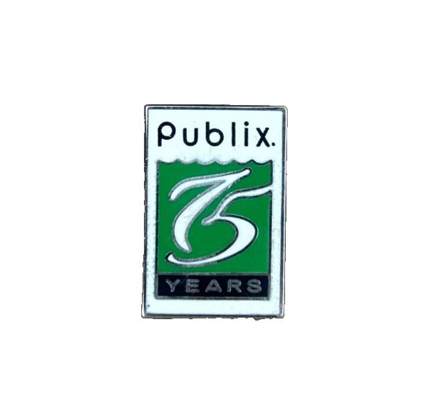Publix Supermarkets Pin Lapel 75th Anniversary Publix Supermarkets Pin Lapel 75th Anniversary