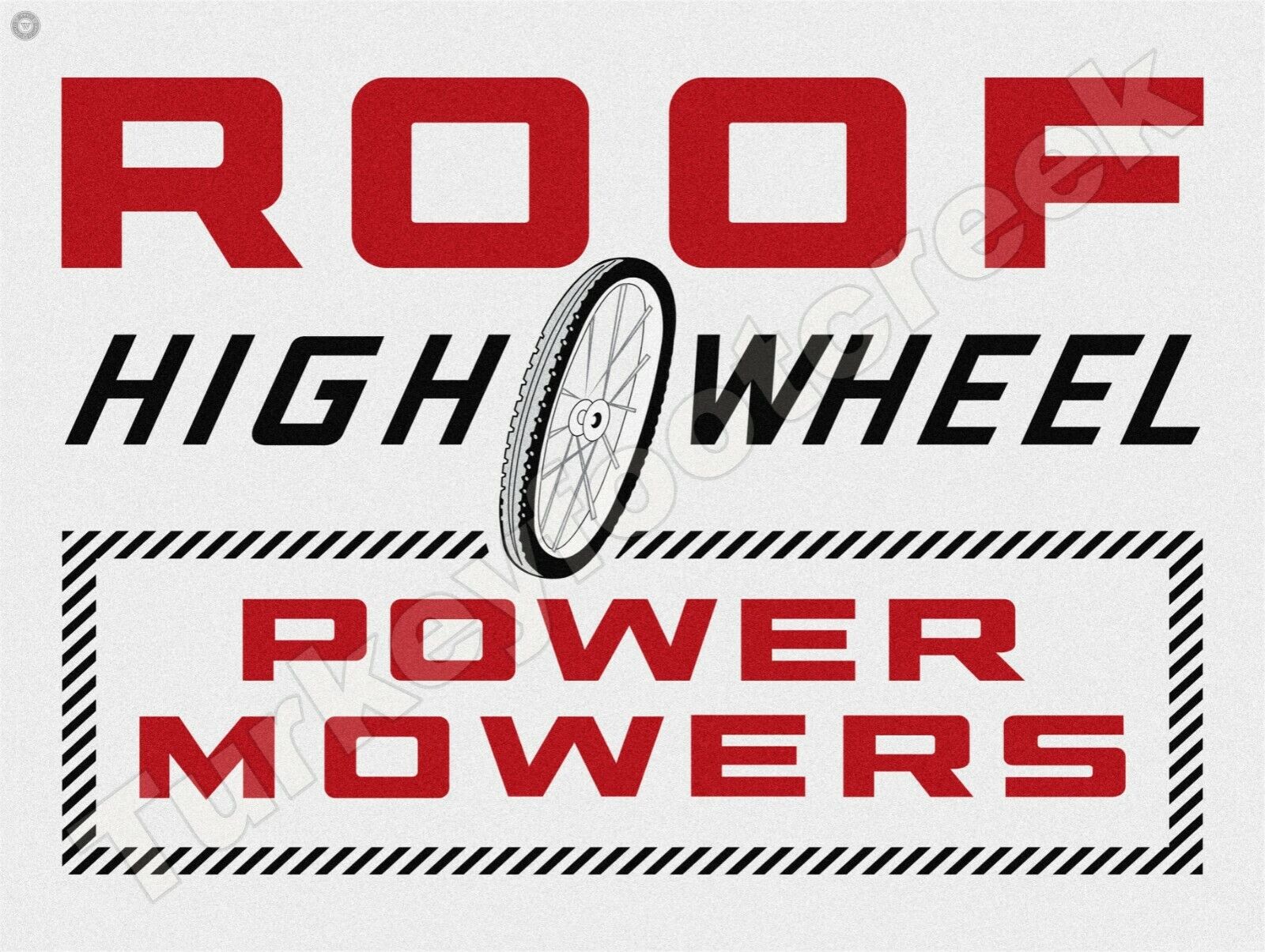 Roof High Wheel Power Mowers 9