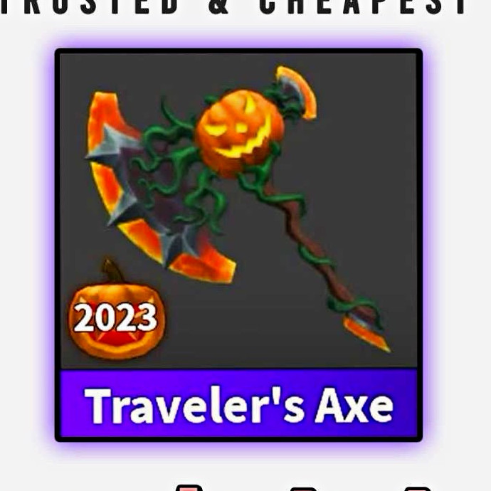 Roblox Traveler's Axe Generation 2023 ID 2023 Game Item/Asset Virtual Item Roblox Traveler's Axe Generation 2023 ID 2023 Game Item/Asset Virtual Item